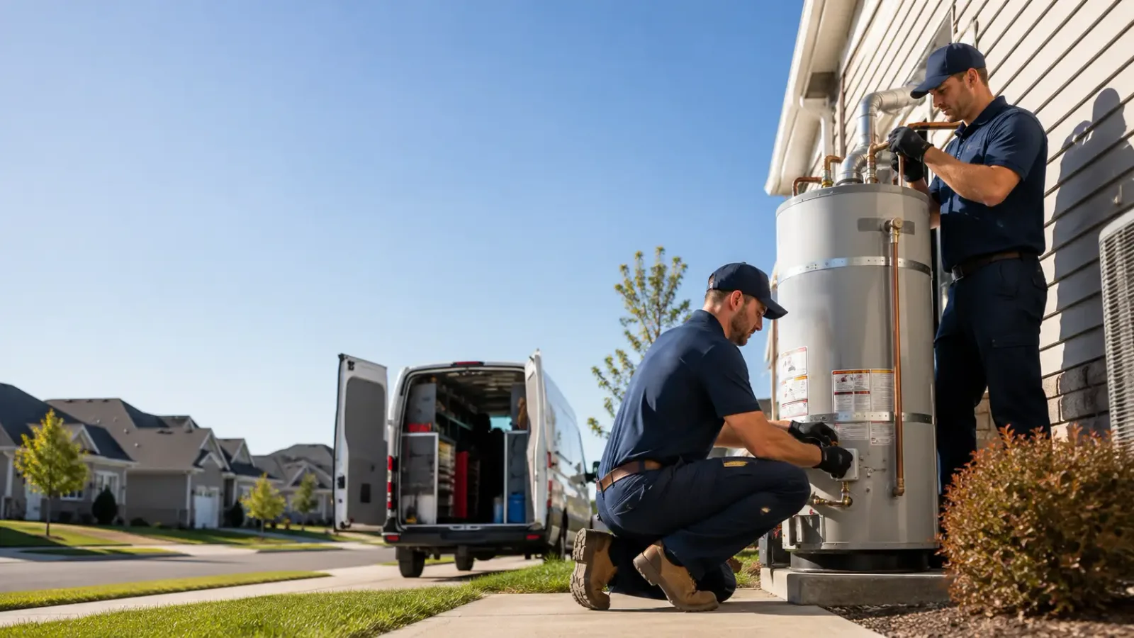 Water Heater Installation in Cunningham, TX